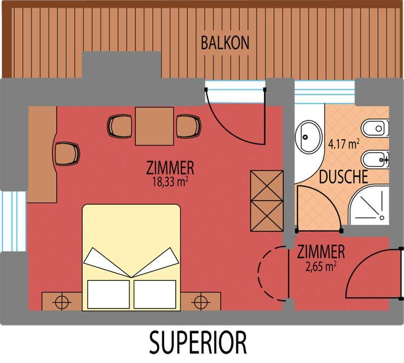 Hotel Scherlin Ortisei Eksteriør bilde